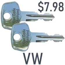 2 Vw Volkswagen Car Ski Roof Rack Keys Lock Bicycle Hauler Snowboard Carrier Suv 2 Vw Volkswagen Car Ski Roof Rack Keys Lock Bicycle Hauler Snowboard Carrier Suv