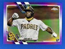 2021 Topps Chrome #USC13 Jorge Ona Purple Refractor Rookie RC Padres