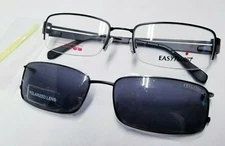 EASYTWIST CT207 56-18-140 EYEGLASSES, POLARIZED MAGNETIC CLIP-ON 