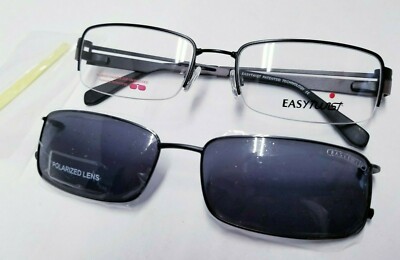 EASYTWIST CT207 56-18-140 EYEGLASSES, POLARIZED MAGNETIC CLIP-ON 