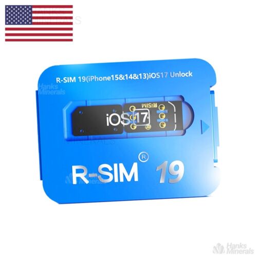 R-SIM19 QPE Stable Nano Unlock Card For iPhone 15 14 13 12 11 RSIM 19 iOS17 - Picture 1 of 11