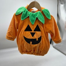 Infant and Toddler Pumpkin Halloween Costume Pullover Size 0-6 Months