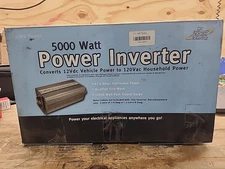 Aims Power Power Inverter, Modified Sine, 1,0000 W Peak, 5,000 W Continuous, 4