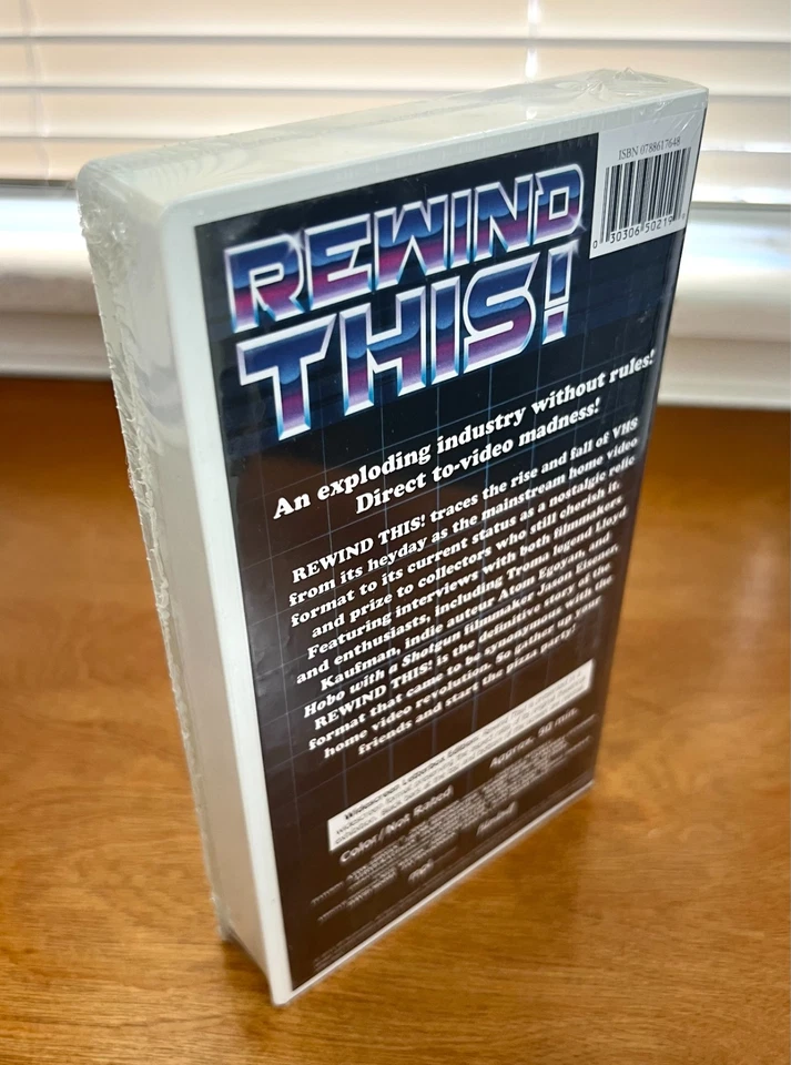 REWIND THIS! VHS Documentary OOP BRAND NEW! SEALED! RARE! Cult Direct-to-Video - Image 4 of 4
