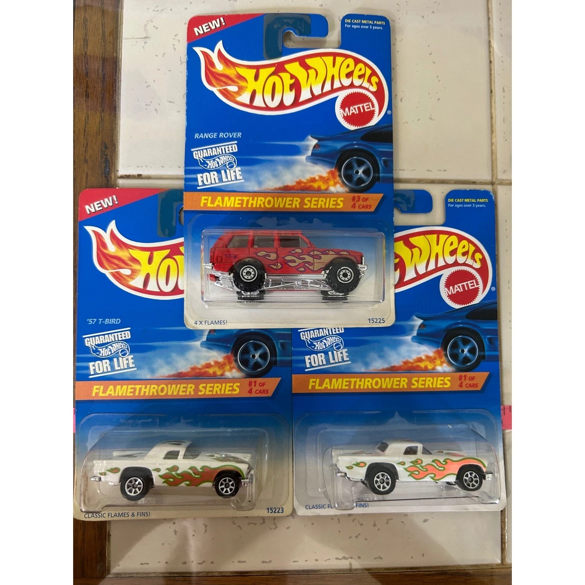 Hot Wheels Diecast Vehicle Play Sets 1995 Year of Manufacture for