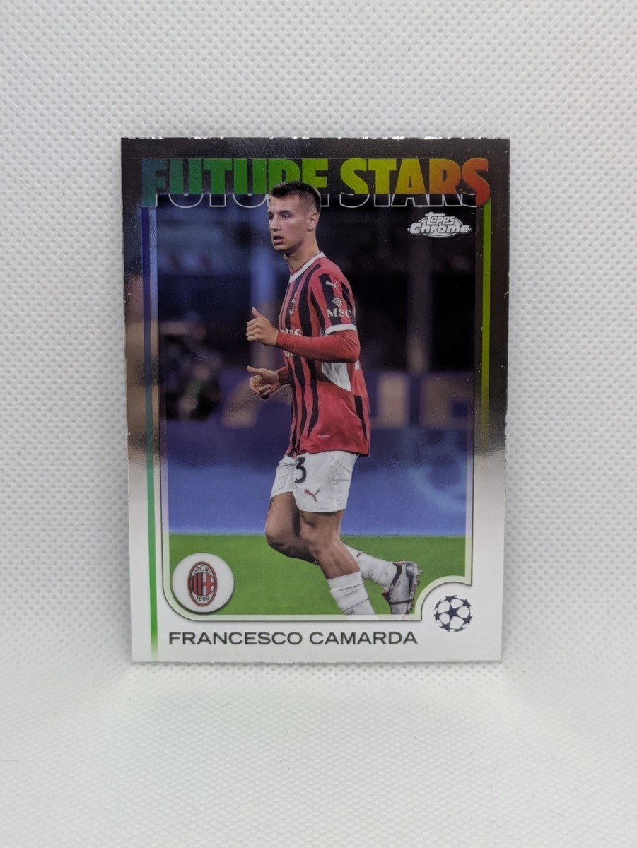 Francesco Camarda 2024-25 Topps Chrome UEFA Future Stars | eBay