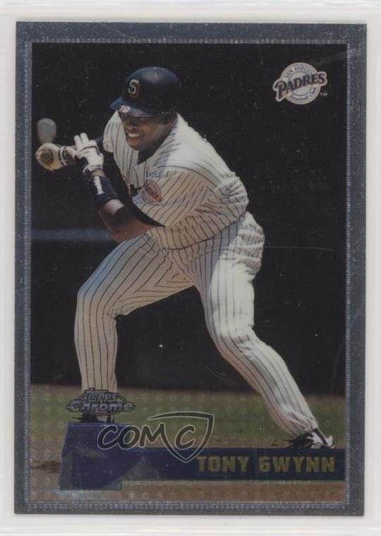 1996 Topps Chrome Tony Gwynn #97 HOF 0a3