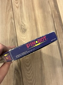 Pin Bot (Nintendo NES, 1990) CIB Complete w/ Poster & Inserts Tested Works