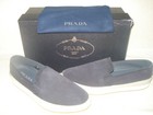 100% AUTHENTIC NEW MEN PRADA BIARITTZ BLUE SUEDE BOAT SHOE/SNEAKERS UK 10/US 11 — photo 7