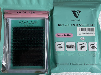 VAVALASH Lash Clusters DIY Lash Extension Kit Mixed Size  Bund Of 2