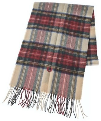 FRED PERRY Scarves BeigexRedxGreenetc.(Check Pattern) ONE 2200702532054