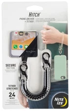 Nite Ize Hitch Phone Anchor + Tether - Black/Black