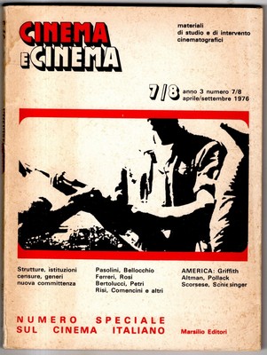 CINEMA AND CINEMA - N 7/8 - 1976