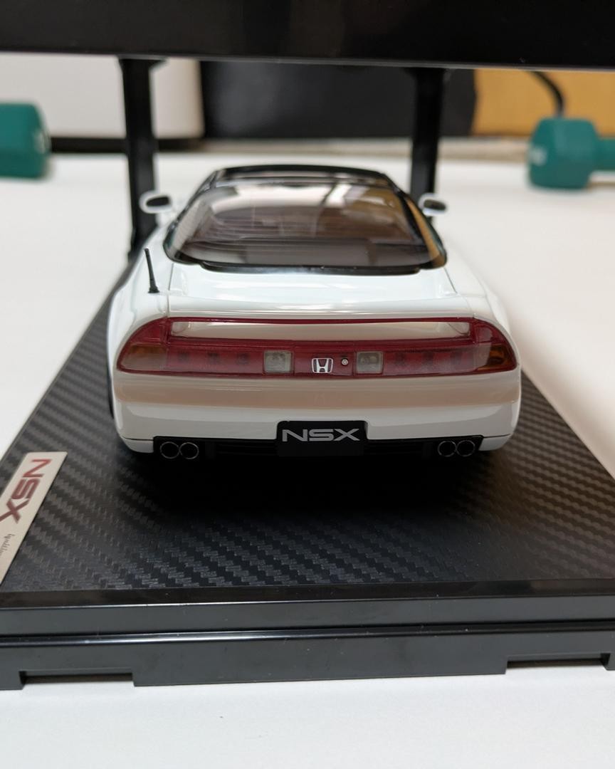 Ignition Model 1/18 Honda NSX NA1 White IG3485 | eBay