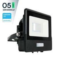 Led-Projektor Mit Bewegungssensor 10W 735Lm 6500K Dioda samsung IP65 Black 5