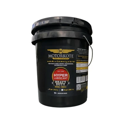 MotorKote MK-ET05G-01 Heavy Duty Hyper Lubricant, 5-Gallon, Single, Black Pail