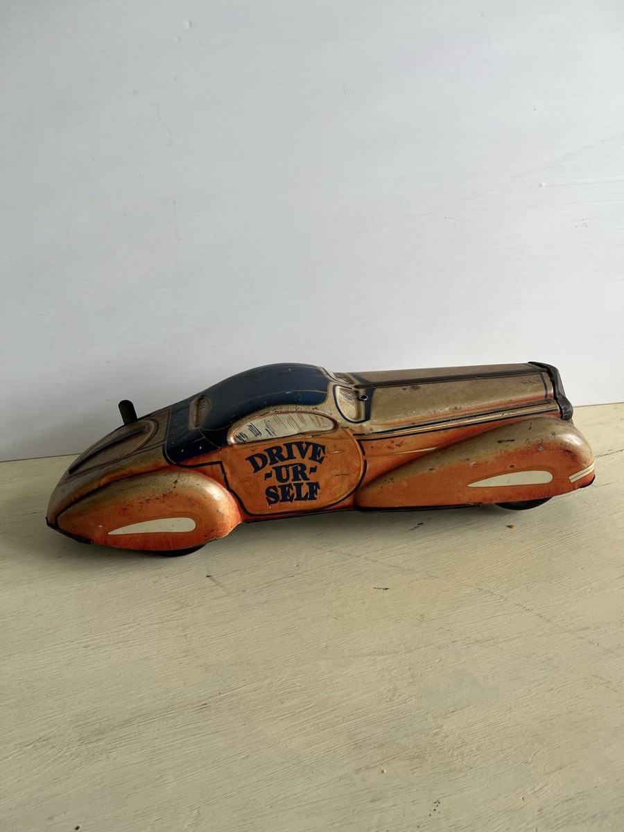 1930's Marx Tin Litho “Drive Ur Self “ Wind-Up Car | eBay