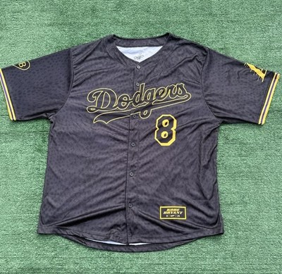 Los Angeles Dodgers Kobe Bryant Black Mamba #8/24 MLB Lakers