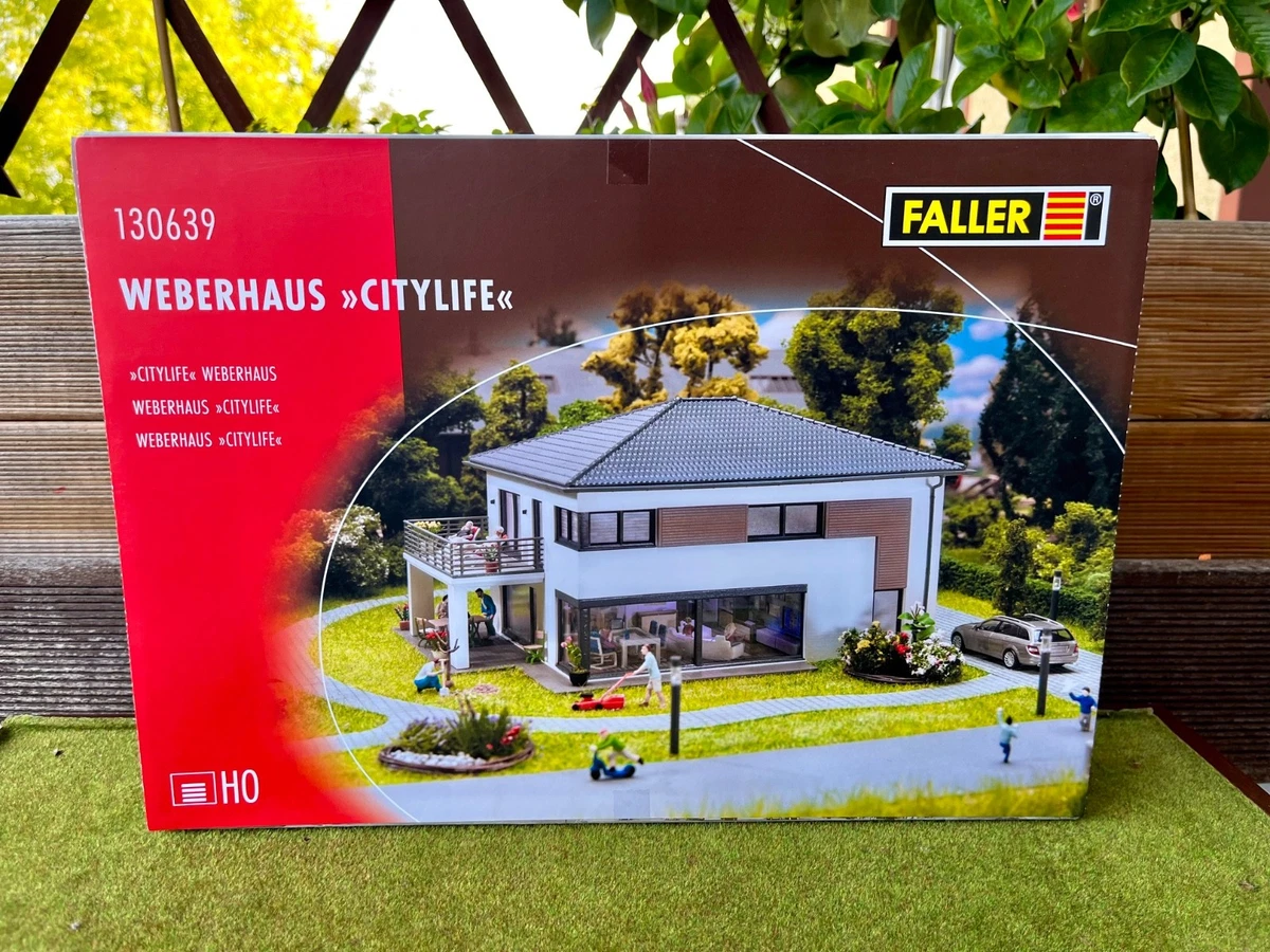 Faller H0 130639 WeberHaus City Life Gebäude Stadt Bausatz komplett OVP