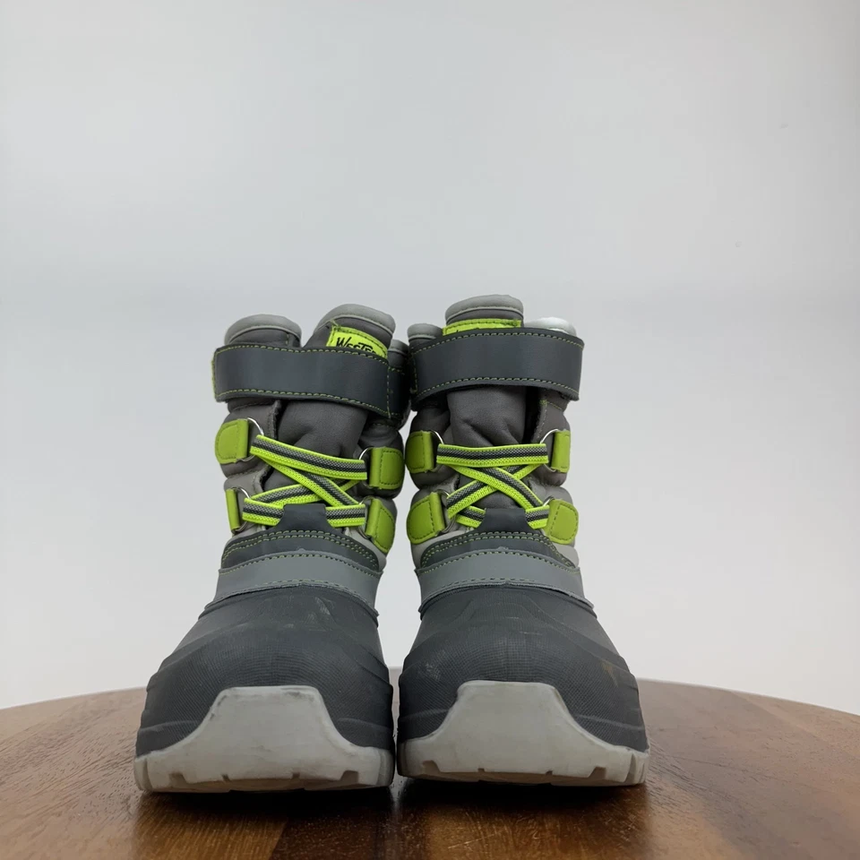 Botas de nieve forradas cómodas carbón Western Chief Ascend para niños pequeños talla 10 C usadas en excelente estado Foto 3 de 4