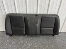 10-15 Camaro Zl1 Ss Rear Seat Back Upper Cushion Black Leather White Stiches U54