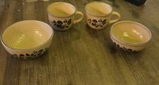 Phaltzgraff Stoneware Cup And Bowl Set