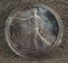 ONE ( 1 ) 1oz .999 Fine Silver Eagle | 1994 | HEAVILY TONED- Stacker Bullion