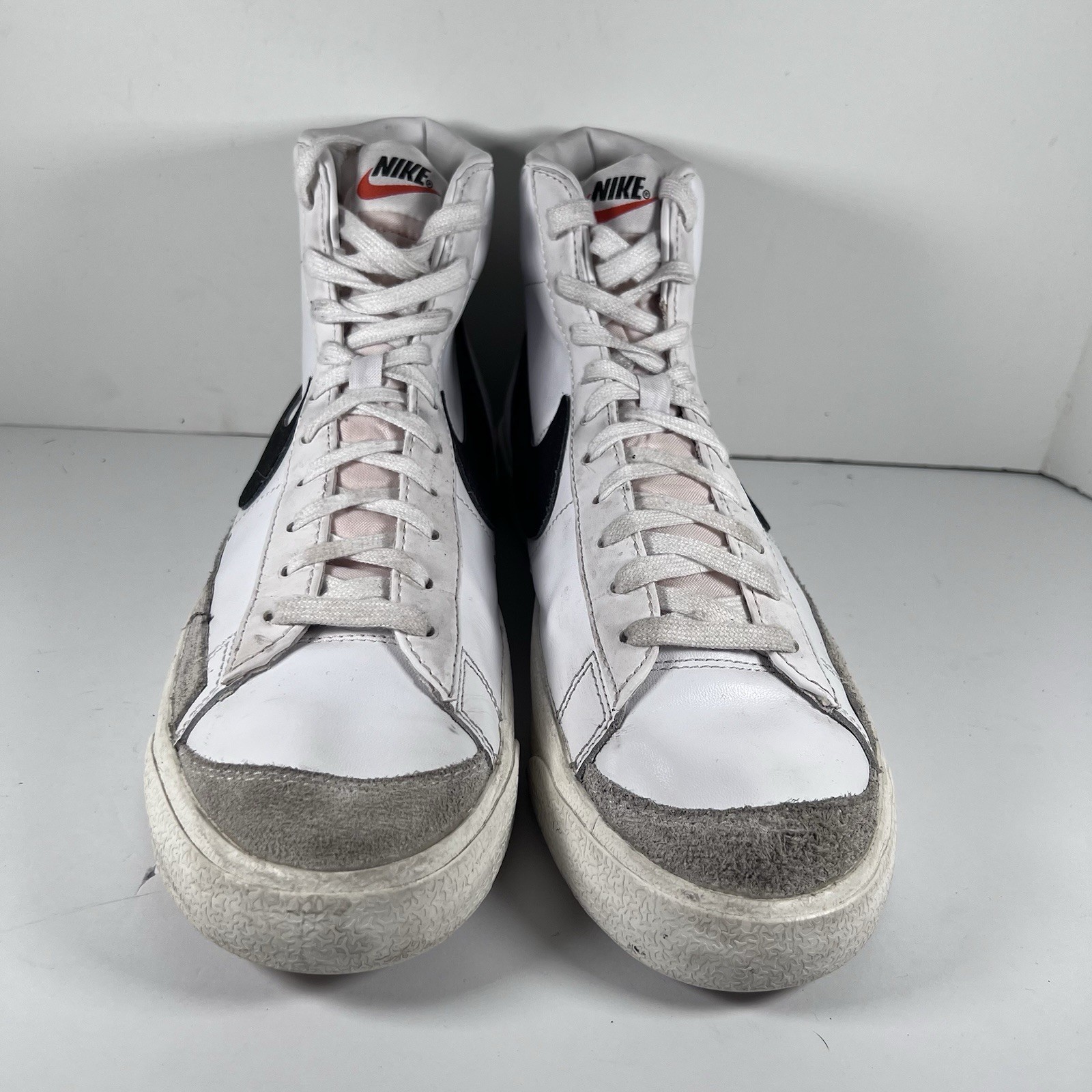 Nike Blazer Mid '77 Vintage White Black Shoes Sneakers 2021 Men's 11 thumbnail 2