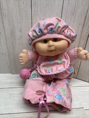   Cabbage Patch Kids 1992 Baby Doll by Hasbro   14  Pink Outfit & Bottle