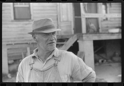 Photo:Woodville Georgia Mr E.A. Marcus FSA Borrower 1941 Portrait