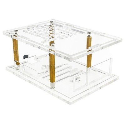 PCIe M.2 Expansion Board Skin for RPi 5 NVMe SSD Solid Disc Drive Case
