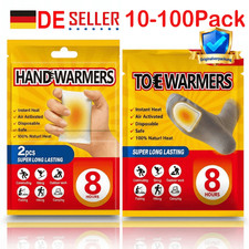 100PACK Handwärmer | Fußwärmer Zehenwärmer Toe Warmer WärmekissenWärme 2025 NEU