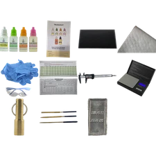 Gold Testing Kit 10k 14k 18k 22k Stone Ring Coin Bar Bullion Jewelry Acid Tester