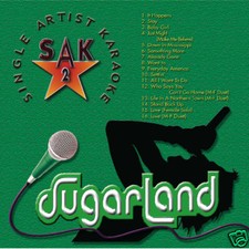SUGARLAND Karaoke 2009 NEW Release CDG 16 Songs 