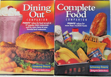 Weight Watchers Winning Points Complete Food Dining out Companion WW book set