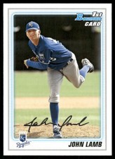 John Lamb 2010 Bowman Prospects #BP57 Kansas City Royals