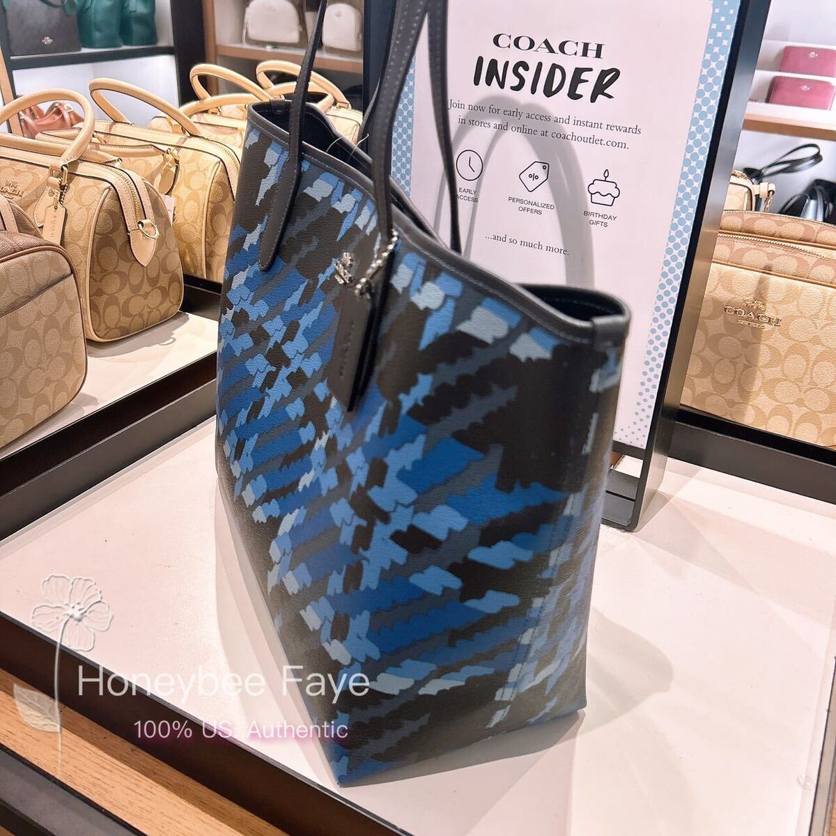 NWT COACH City Tote With Graphic/Brushed Plaid Print | eBay NWT COACH City Tote With Graphic/Brushed Plaid Print | eBay