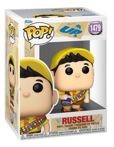 FUNKO POP DISNEY UP 2 - RUSSELL 1479 VINYL FIGURE NEW! CARL ELLIE DUG - Imagen 2 de 2