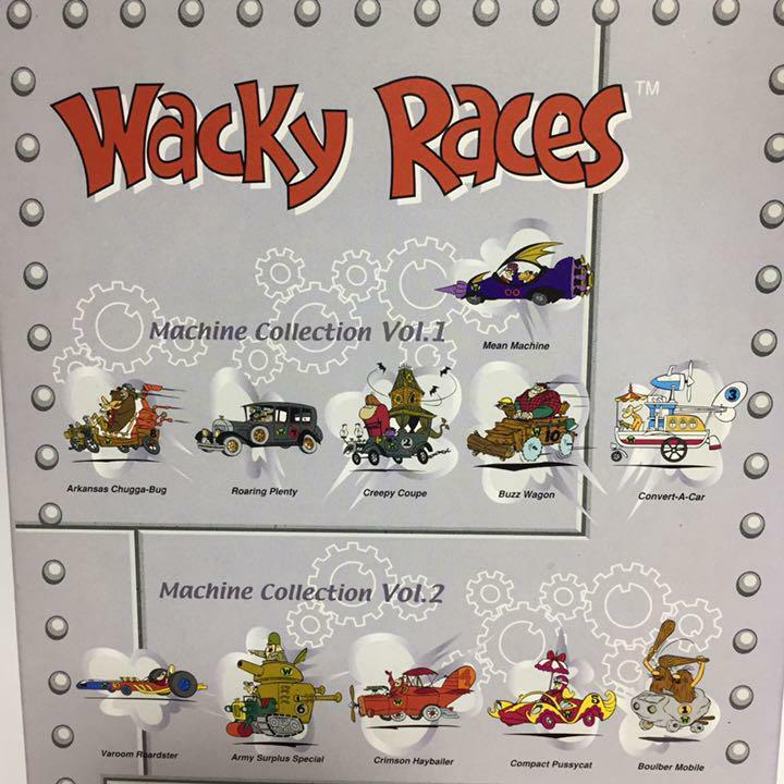 Wacky Races Machine Car Box Vol.1 2 Set kensin wacky races Toy