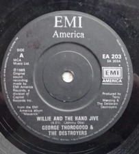 GEORGE THOROGOOD AND DESTROYERS--WILLIE AND THE HAND JIVE--UK EMI-ROCK-1985-V/G+