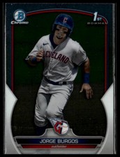 2023 Bowman #BCP-98 Jorge Burgos Chrome Prospects