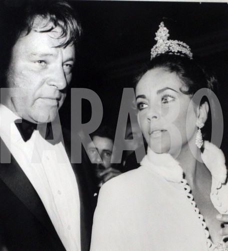 Elizabeth taylor and husband richard burton Banque d'images détourées