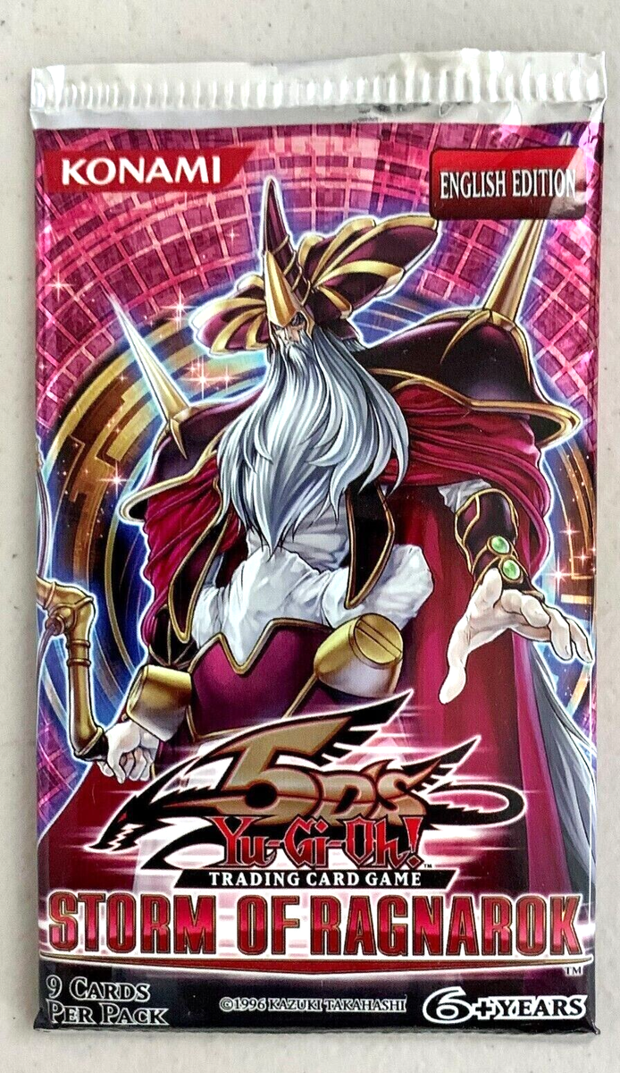 YuGiOh 5Ds Storm of Ragnarok Booster Pack