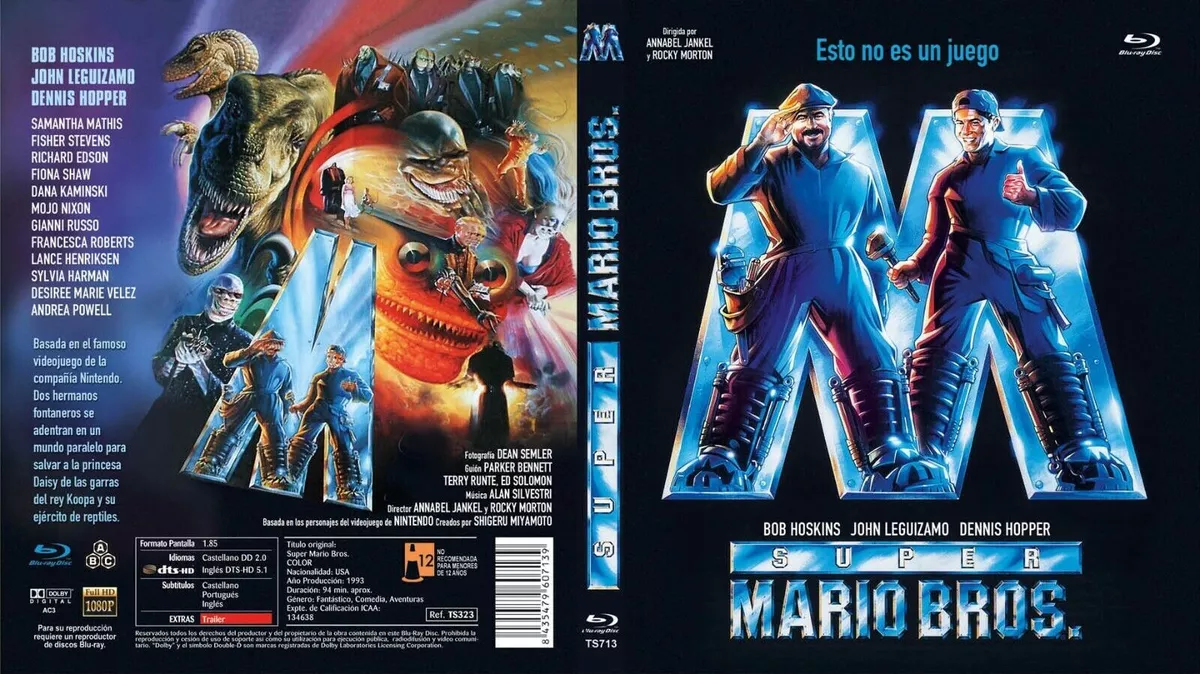  Super Mario Bros. [DVD] [1993] : Movies & TV