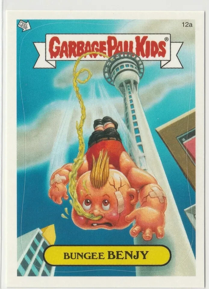 Bungee Benjy Garbage Pail Kids GPK 2004 ANS2 Series 2 Card #12a