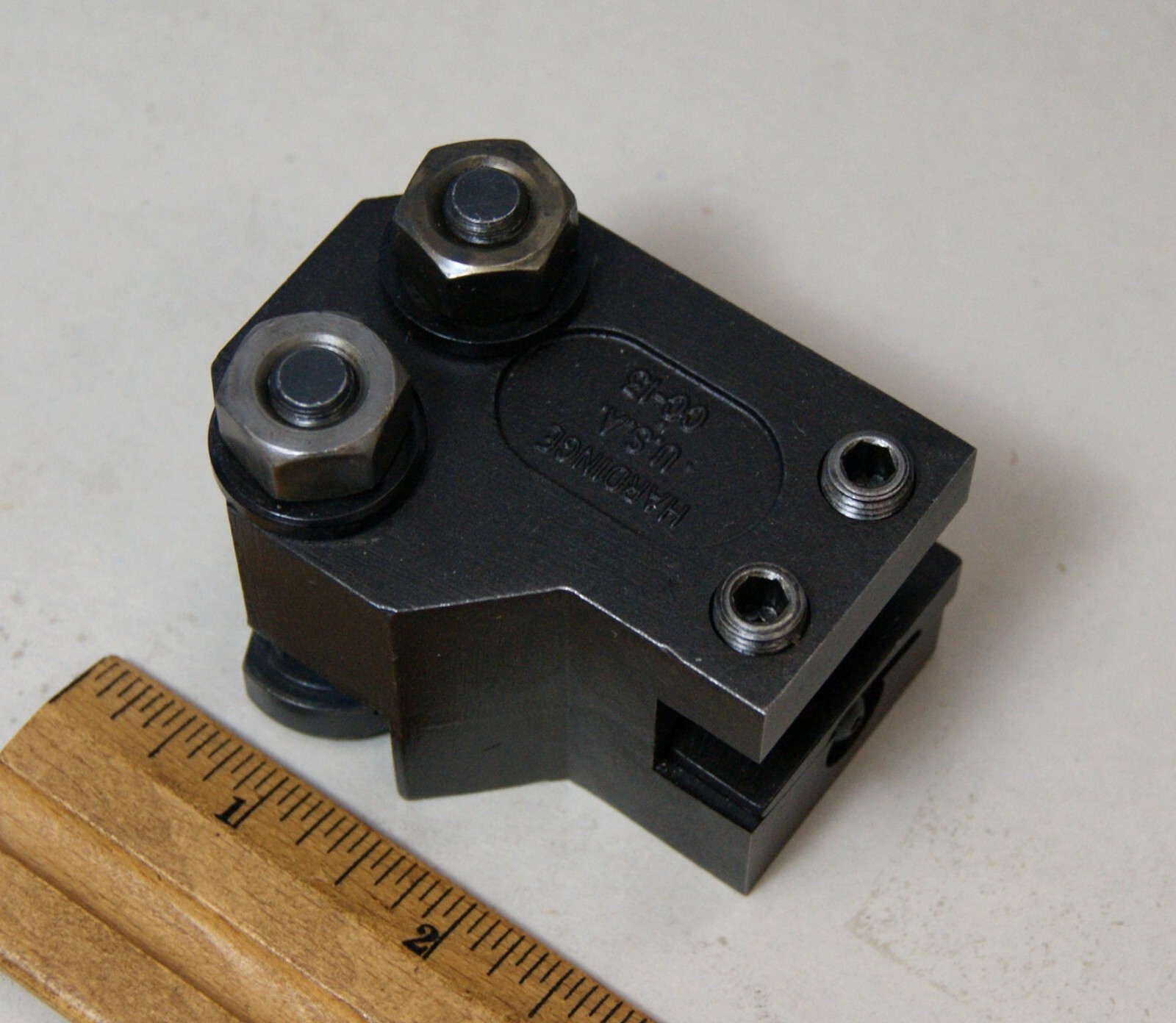 Hardinge USA Made CC-13 Wedge Type Tool Holder w/ Bolts, and Shim bn3572