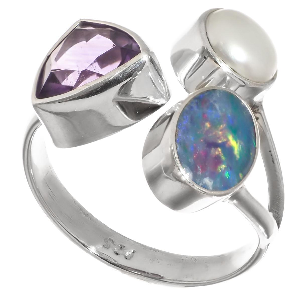 【BLACKPURPLE】[silver925] BRIAL CRYSTAL RING Amazon.com: GZSRTT Prison Ring Black Purple Cubic Zirconia