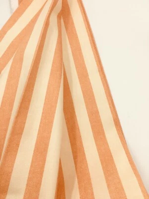 FABRIC DIRECT ONLINE Sandy Striped Pattern Curtain Fabric Material 137cm wide