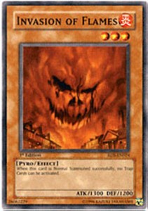 Invasion of Flames - RDS-EN024 - Common - 1st Edition x3 - Near Mint