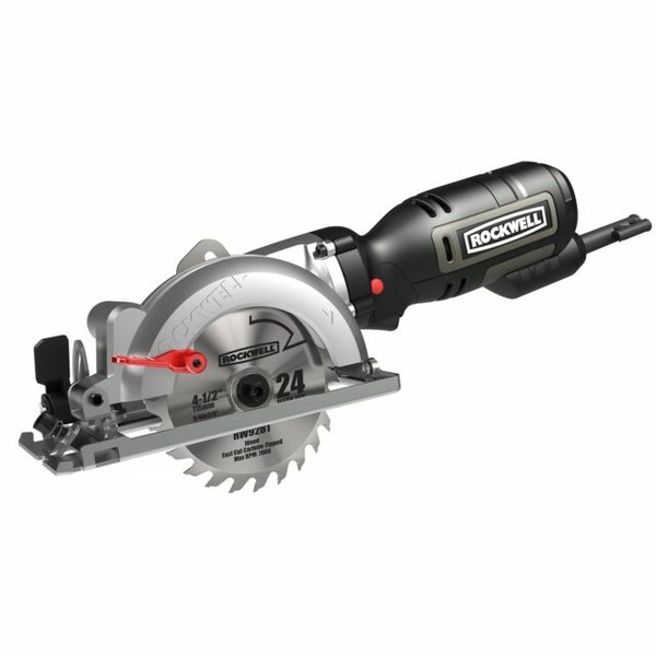 HYPER Tough 4.5 Inch Compact Circular Saw Wood Metal Cutting Corded